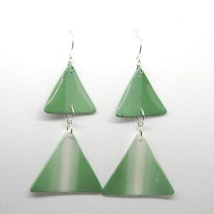 Faded Greens Earrings